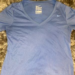Size medium blue nike t shirt